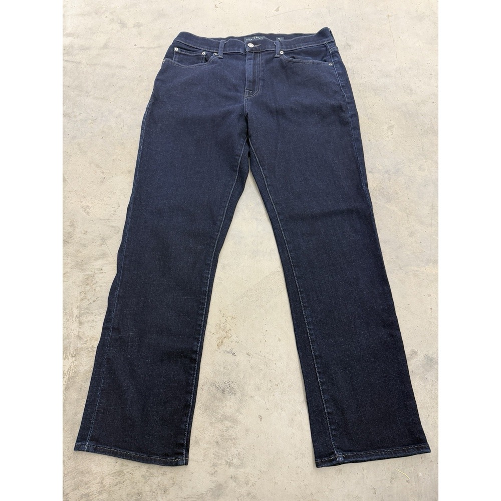 Lucky Brand 410 Athletic Slim Jeans Mens 34x30 Blue Dark Wash Denim Pants